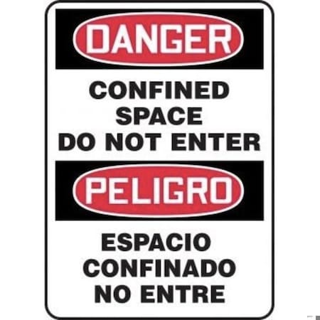 Accuform Danger Sign, SBMCSP040VS SBMCSP040VS